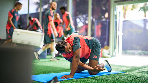FC Bayern's final training session ahead of the Club World Cup game against Benfica