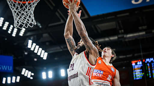 Bilder vom vierten Playoff-Finale gegen Ulm