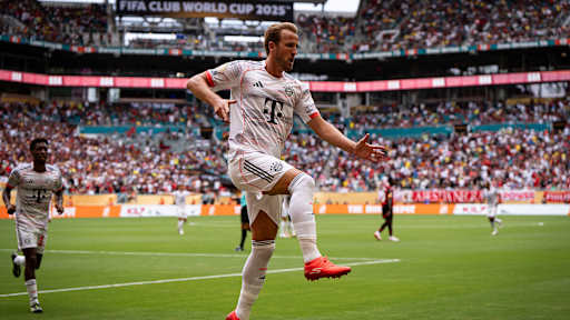 Harry Kane springt jubelnd in die Luft nach dem Tor zum 2:0 gegen Flamengo im Achtelfinale der Klub-WM.