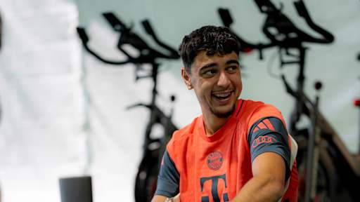 Die FC Bayern-Mannschaft am Mittwoch im Training in Orlando