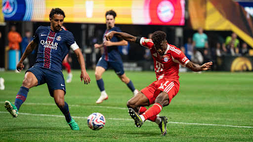 Kingsley Coman im Klub-WM-Spiel zwischen dem FC Bayern und Paris Saint-Germain
