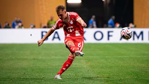 Joshua Kimmich Im Klub-WM-Spiel zwischen dem FC Bayern und Paris Saint-Germain