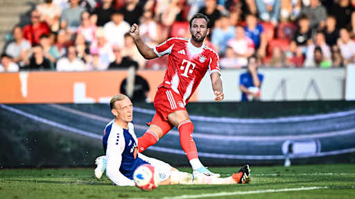 Harry Kane im Testspiel des FC Bayern beim Grashopper Club Zürich