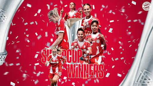 FC Bayern gratuliert zum Gewinn des Supercups