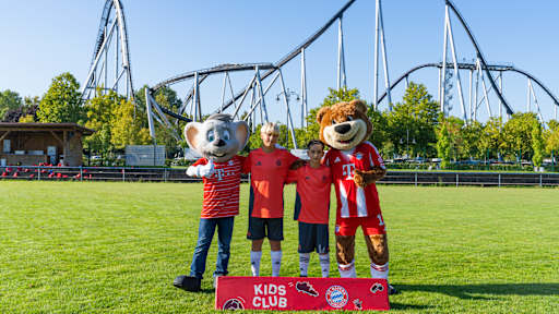Berni beim Europa-Park Fußballcamp