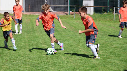 Berni beim Europa-Park Fußballcamp