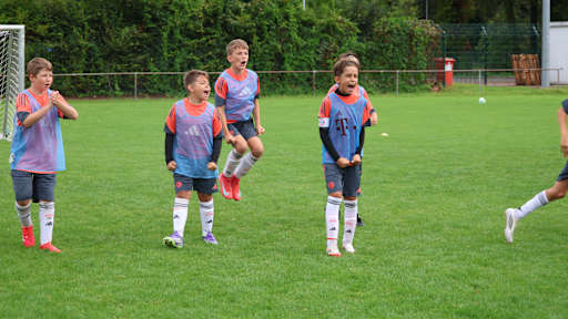 Berni beim Europa-Park Fußballcamp