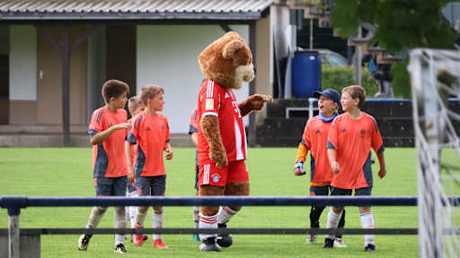 Berni beim Europa-Park Fußballcamp