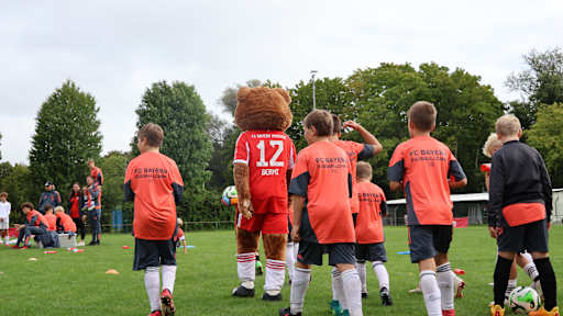 Berni beim Europa-Park Fußballcamp