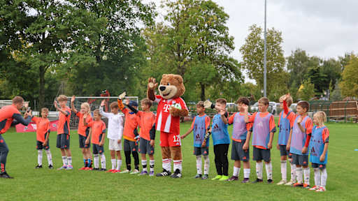 Berni beim Europa-Park Fußballcamp