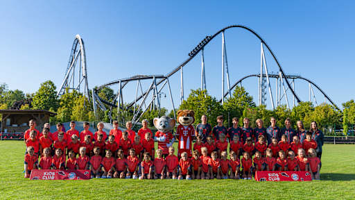 Berni beim Europa-Park Fußballcamp