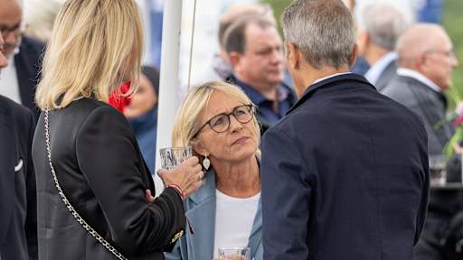 Walter Mennekes im Gespräch mit Heidi Beckenbauer