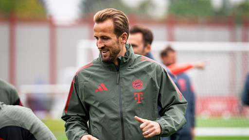 Harry Kane im Abschlusstraining vor Paphos