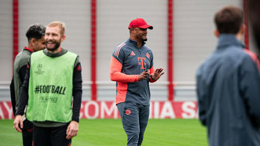 Vincent Kompany im Abschlusstraining vor Paphos