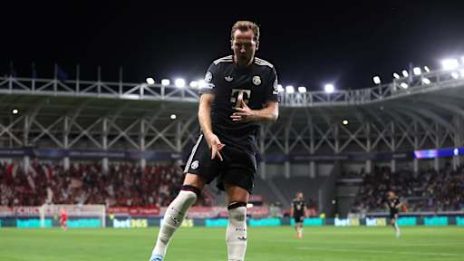 Harry Kane jubelt nach seinem Tor zum 1:0 im Champions League-Spiel gegen Paphos