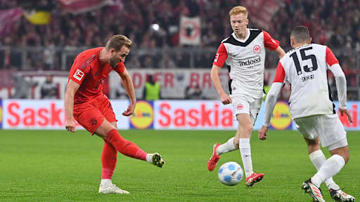 Harry Kane vergangene Saison im Spiel gegen die Eintracht