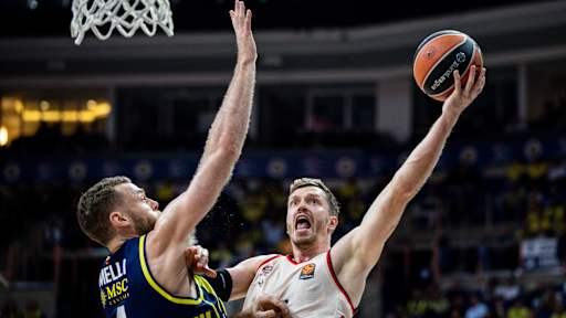 Nothing to gain for Andi Obst and FC Bayern Basketball at Fenerbahce Istanbul.