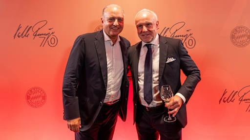 Die Bilder von der Feier zum 70. Geburtstag von Karl-Heinz Rummenigge