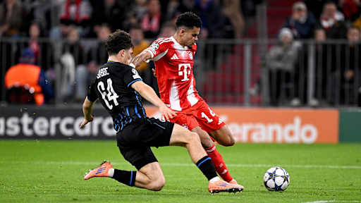 Luis Díaz schießt gegen Brügge aufs Tor