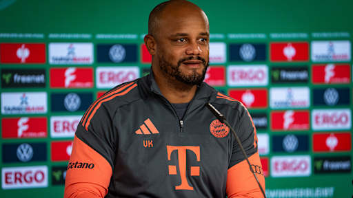 Vincent Kompany press conference Bayern Köln DFB Cup