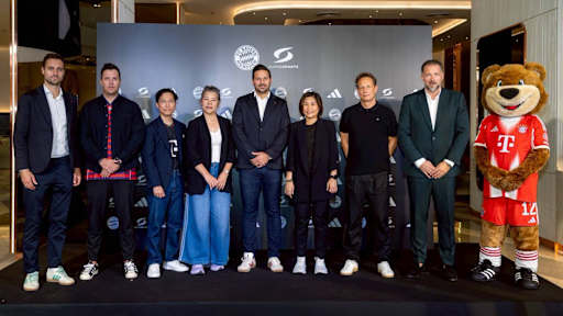 Das Launch-Event mit CRC Sports als neuer Merchandising- und Vertriebspartner des FC Bayern in Thailand.