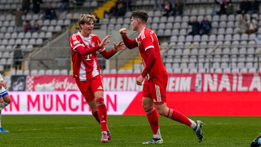 Guido Della Rovere und Richard Meier jubeln über einen Treffer.