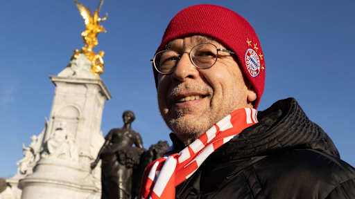 Ein FC Bayern Fan in London