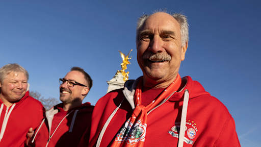 Ein FC Bayern Fan in London
