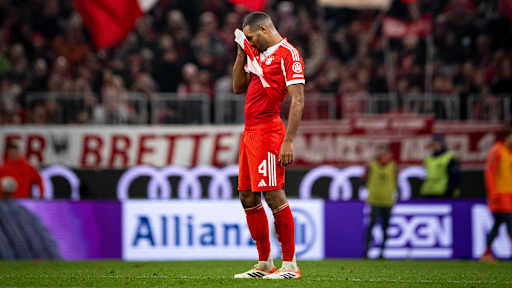 Jonathan Tah im Bundesliga-Heimspiel des FC Bayern gegen den FC St. Pauli.