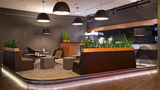 Kaffeebar aus der Sponsoren Lounge