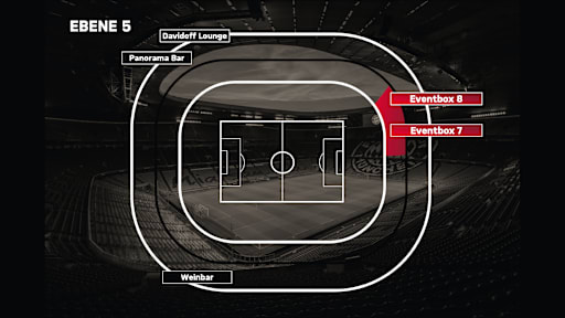 Lageplan Eventbox, Nord hinter dem Tor