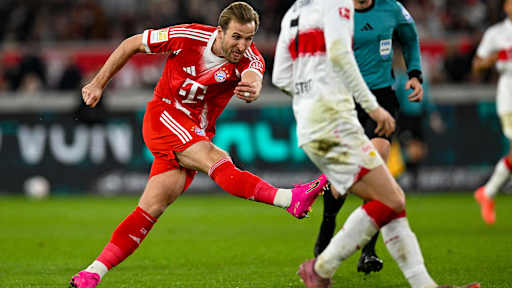 Harry Kane beim Spiel gegen den VfB Stuttgart.