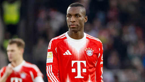 Nicolas Jackson im Bundesliga-Spiel des FC Bayern beim VfB Stuttgart