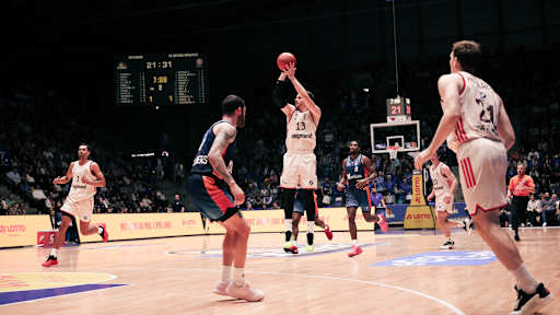 Andreas Obst beim Dreier im Auswärtsspiel in Frankfurt