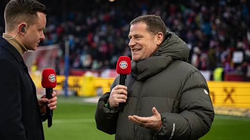 Interview mit Max Eberl beim Testspiel des FC Bayern beim FC Red Bull Salzburg