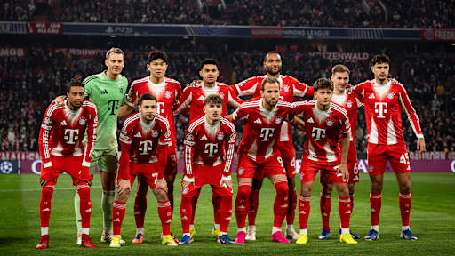 Startaufstellung des FC Bayern im Champions League-Heimspiel gegen Royale Union Saint-Gilloise