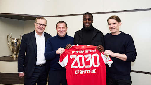 Dayot Upamecano renueva con el FC Bayern.