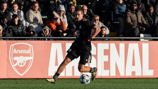 Yill Gashi im Dribbling.