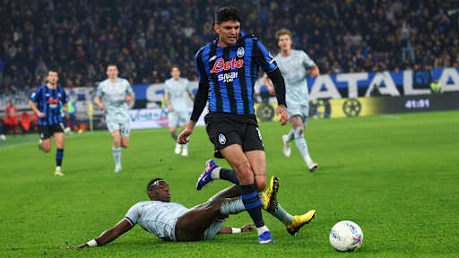 Raoul Bellanova im Spiel von Atalanta Bergamo gegen Udinese Calcio