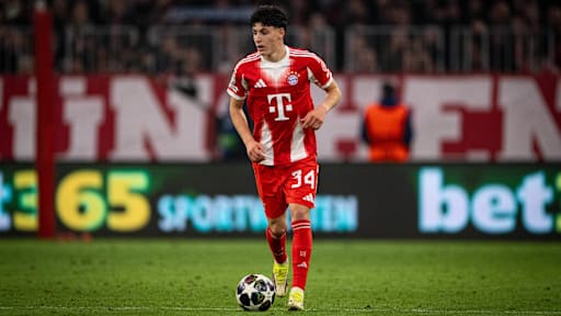Deniz Ofli im Champions League-Heimspiel des FC Bayern gegen Atalanta Bergamo