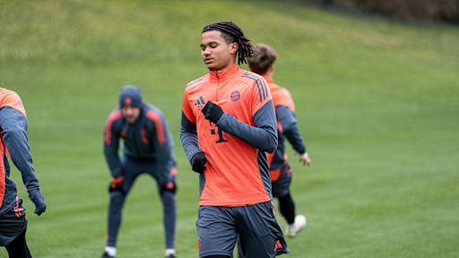 Julien Yanda im Training der FCB-Amateure.