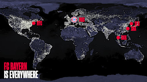 Oficinas extranjero FC Bayern