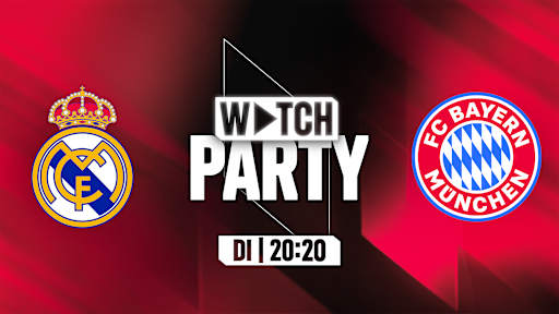 Eine Grafik des FC Bayern vor Real Madrid