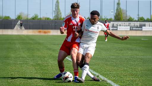 Michael Matosevic im Zweikampfduell.