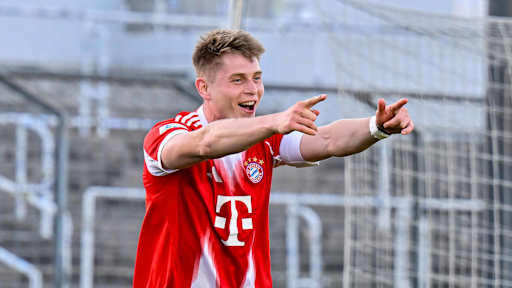 Anton Heinz bejubelt seinen Treffer gegen Aubstadt.