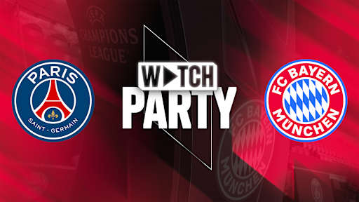 Eine Grafik des FC Bayern vor PSG