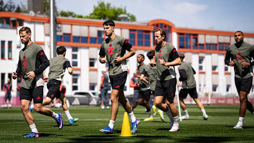 Aleksandar Pavlovic im Bayern-Training