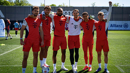Teamfoto der Siegermannschaft des Trainings