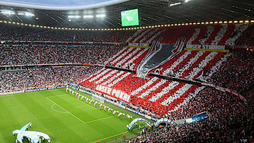 Choreos der FC Bayern-Fans