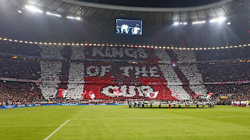 Choreos der FC Bayern-Fans